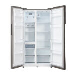 ميديا ثلاجة دولابي بابين 18.0 قدم، إنفرتر، فضي - Image 2