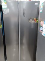 ثلاجه جنرال كلاس دولاب بابين استيل غامق ٢٠.٥ قدم بخار