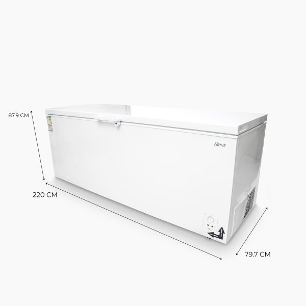 فريزر  يوجين ارضي ٢٤.٧قدم ابيض