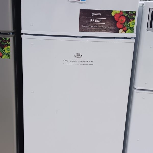 ثلاجه جنرال كلاس ٩قدم ابيض  ٣٤٠
