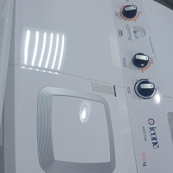 غساله ايكون ١٢كيلو حوضين