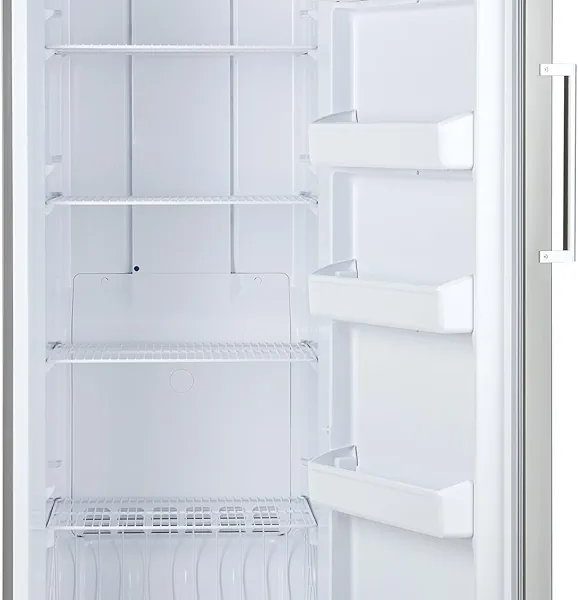 فريزر ايكون عمودي ١٨قدم بخار استيل