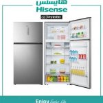 ثلاجة هايسنس 17.8 قدم أستيل
