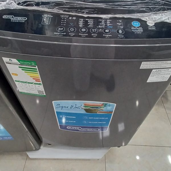 غساله سوبر جنرال ١٢كيلو اوتوماتيك علويه